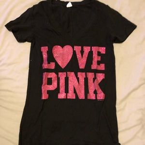 PINK Glitter T-shirt
